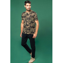 T-shirt camouflage manches...