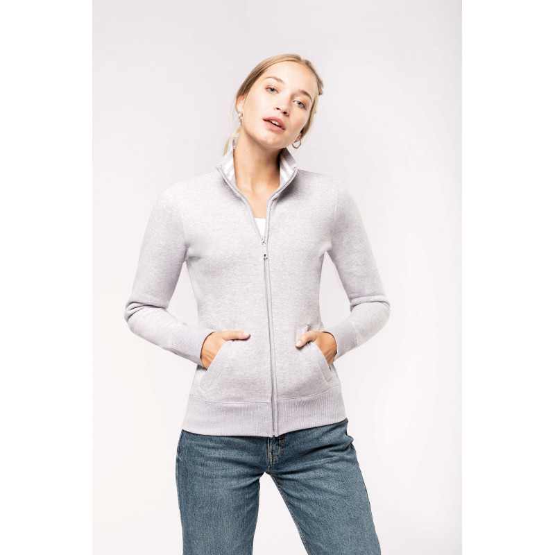 Veste molletonnée on sale femme