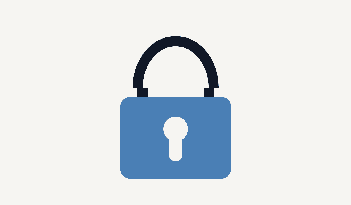 Cadenas symbolisant la sécurité des données sur le site Imprime Ton Texstyle