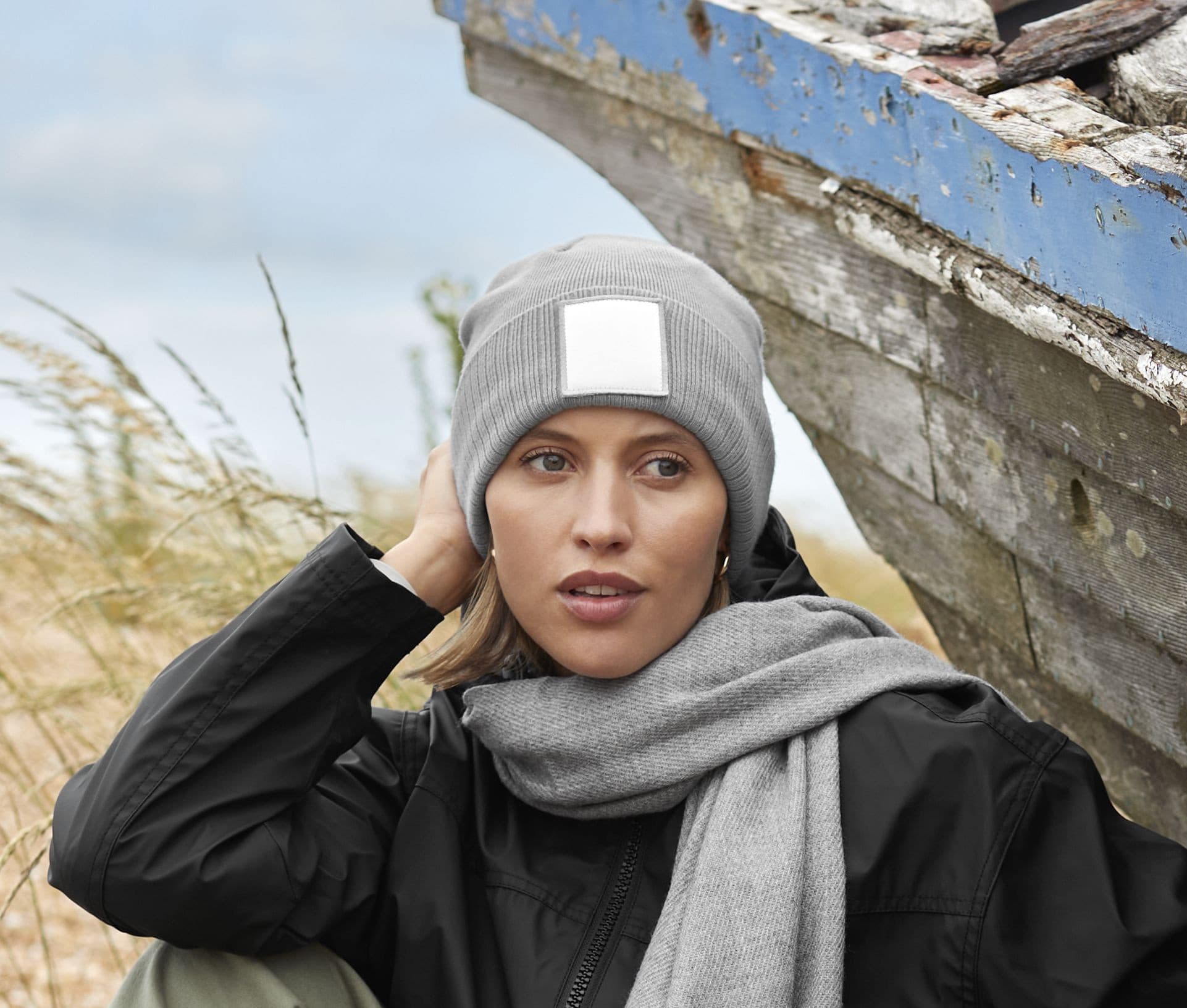 Bonnet côtelé recyclé — Beechfield