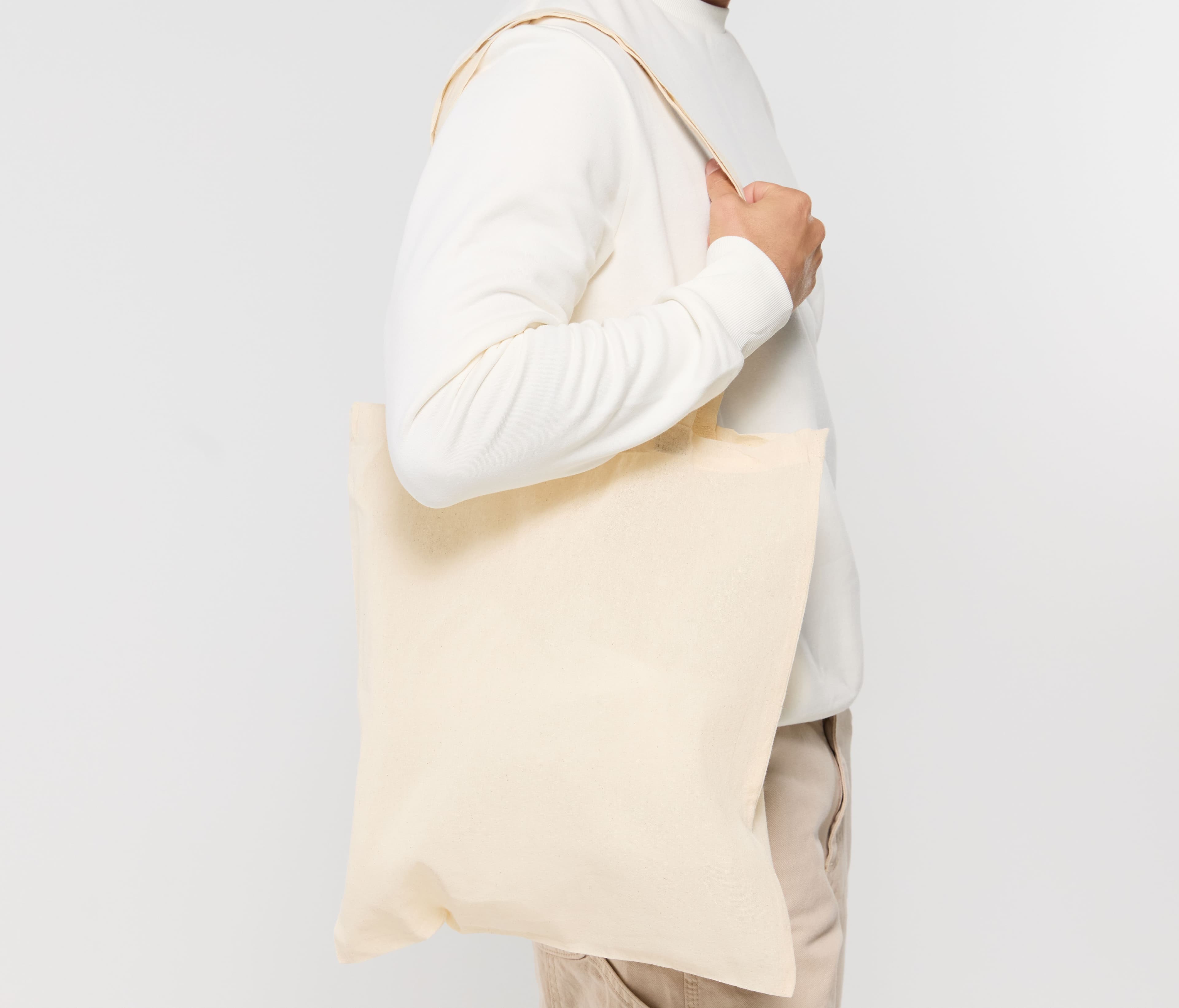 Tote bag coton grandes anses
