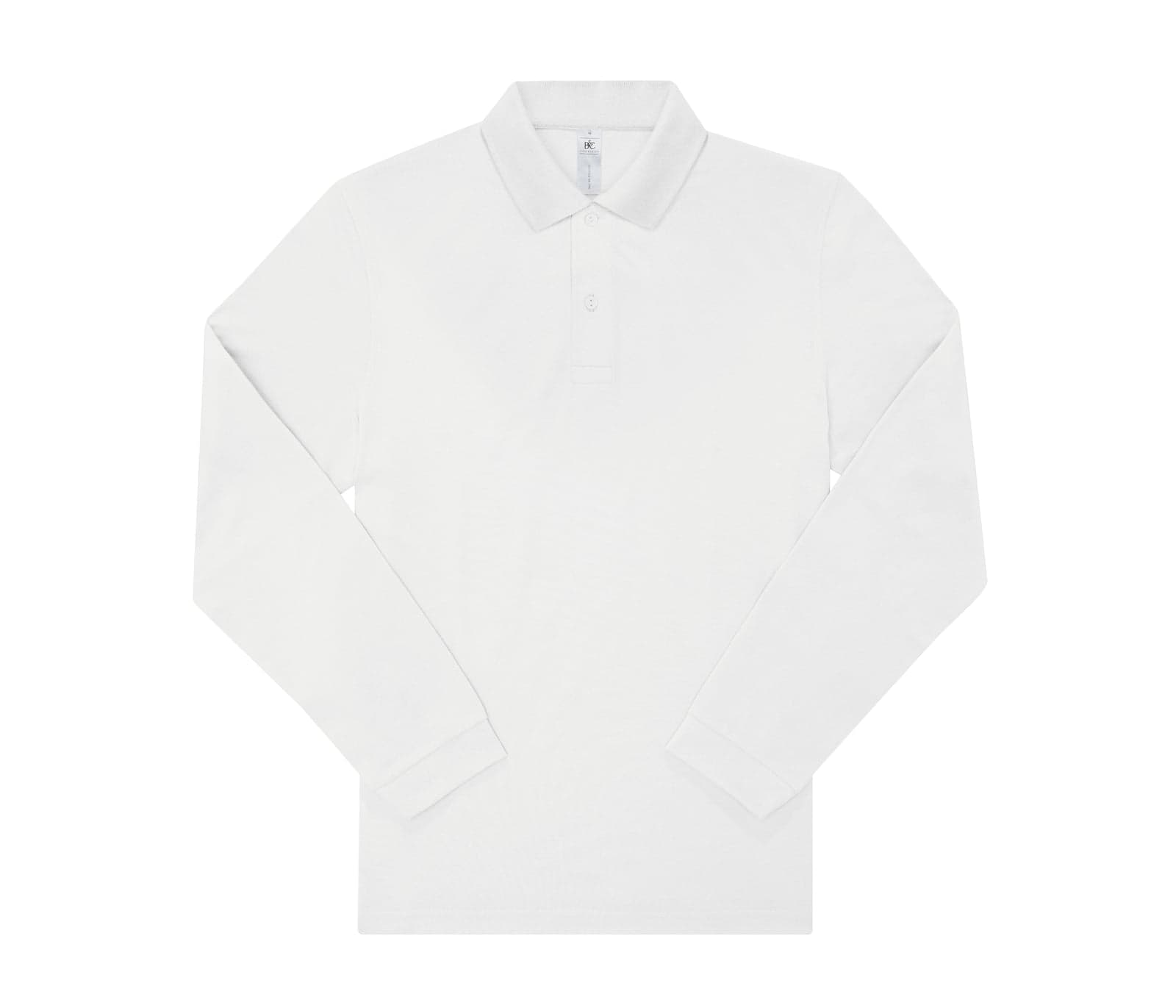 Polo manches longues maille piquée homme — B&C