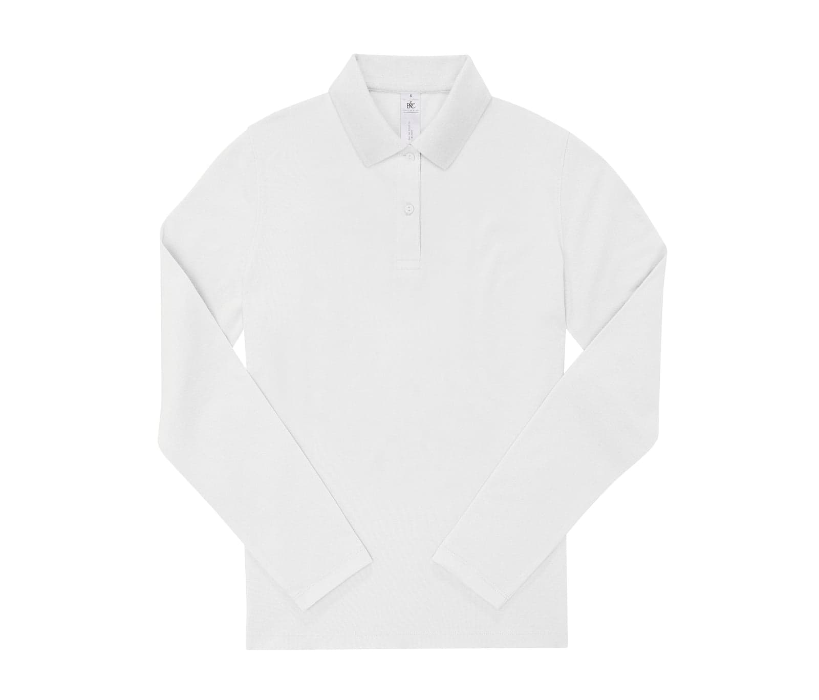 Polo manches longues maille piquée femme — B&C
