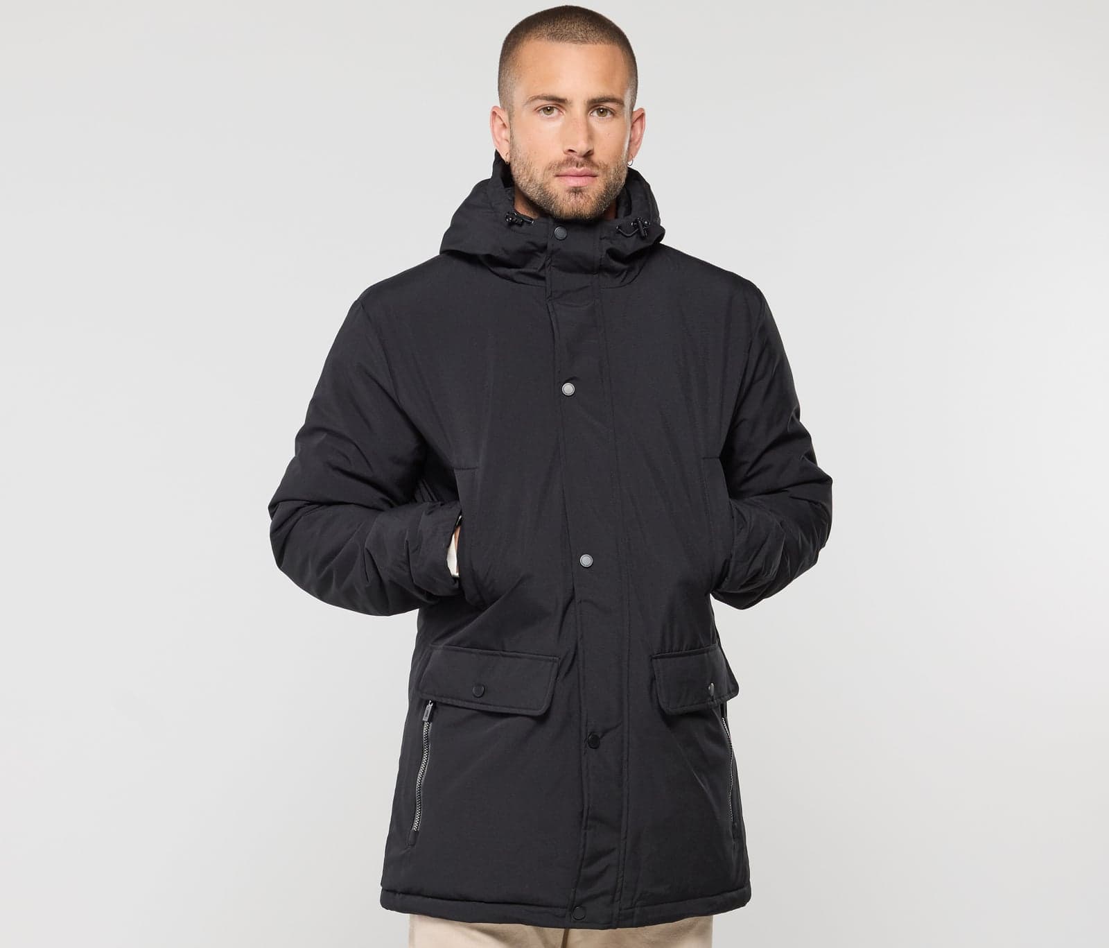 Parka urbaine matelassée homme — Pen Duick