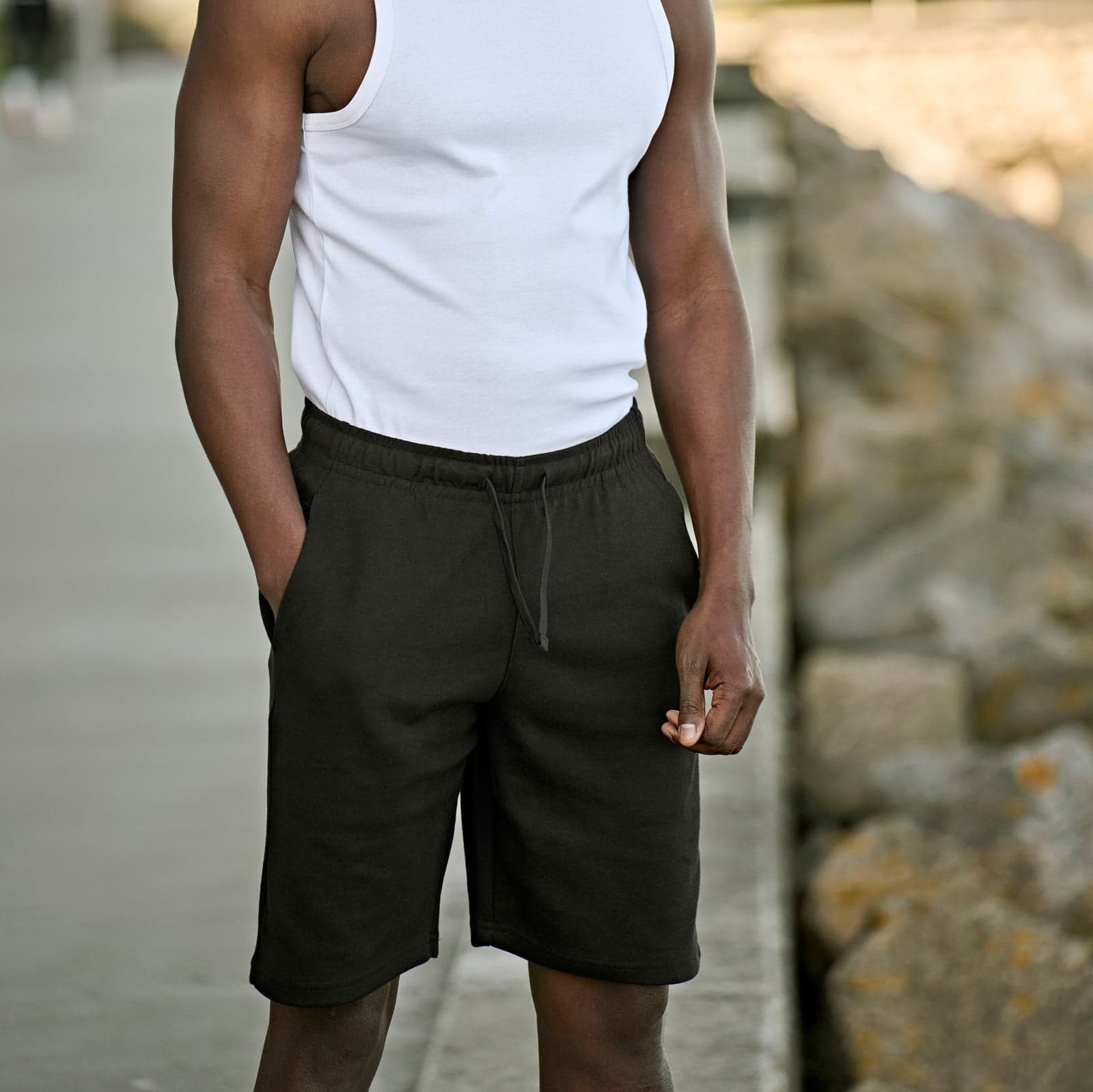 Short de sport coton bio homme — Tee Jays
