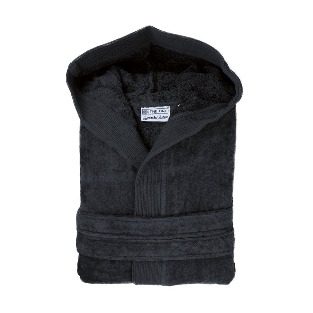 Peignoir de bain velours à capuche — The One Towelling