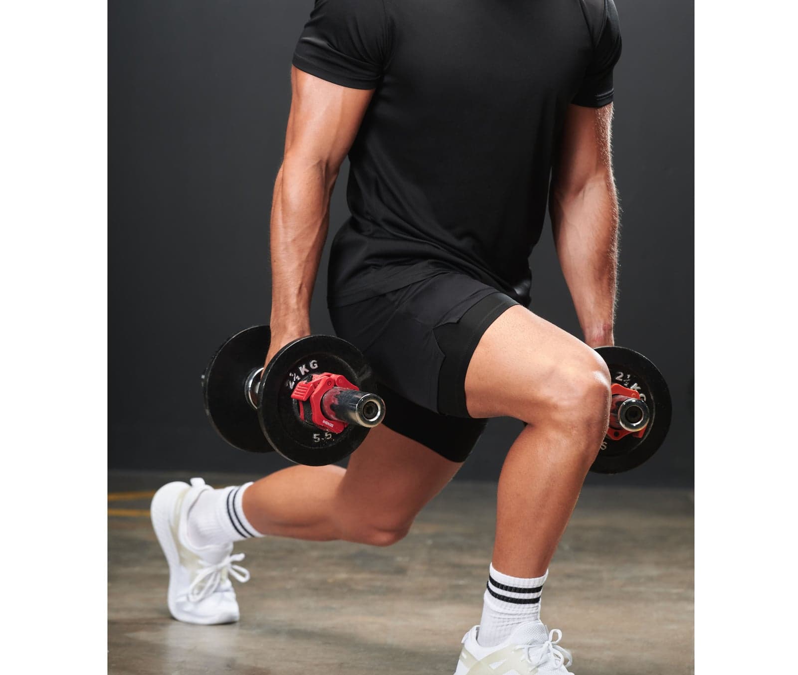 Short de sport double épaisseur homme
