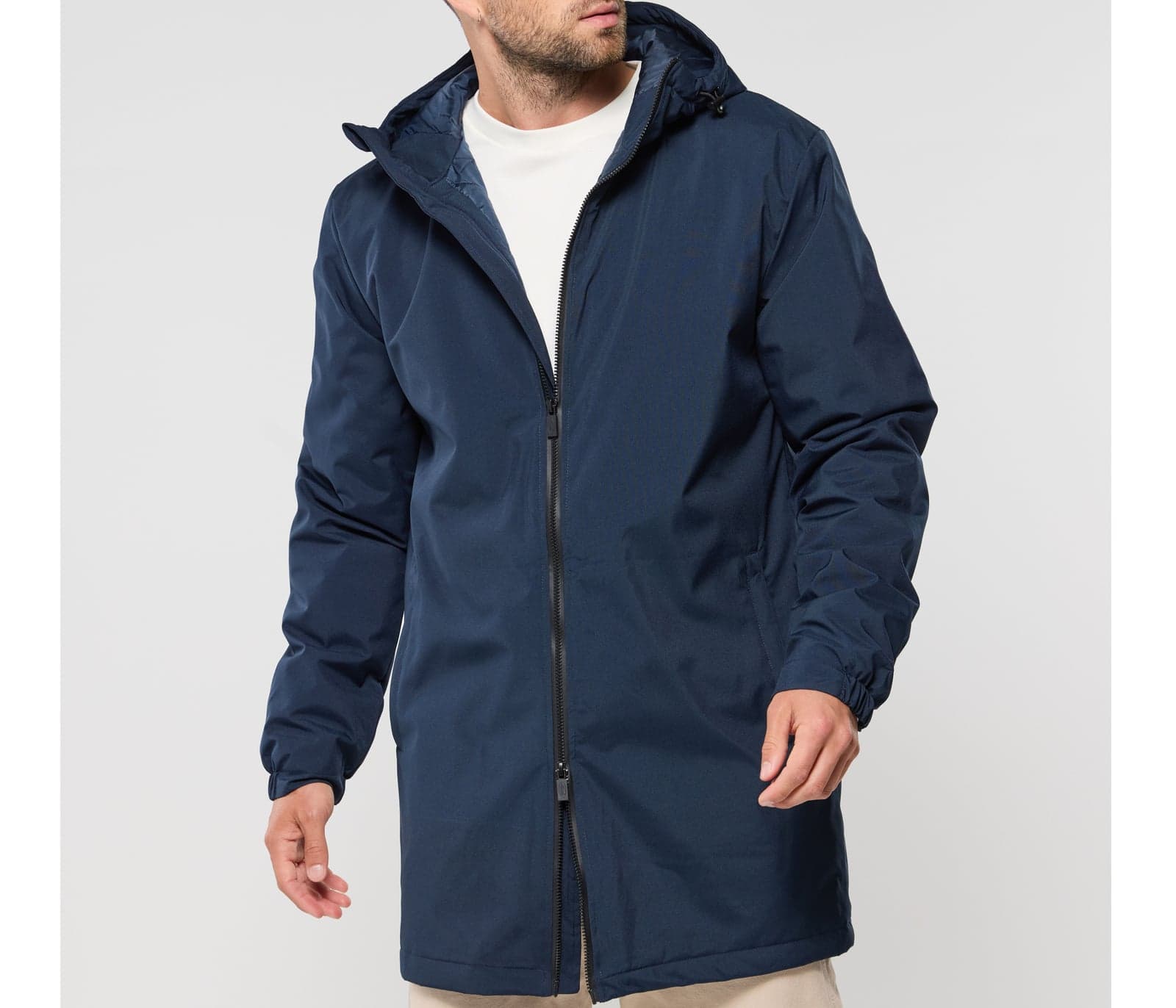 Parka longue légère matelassée — Pen Duick