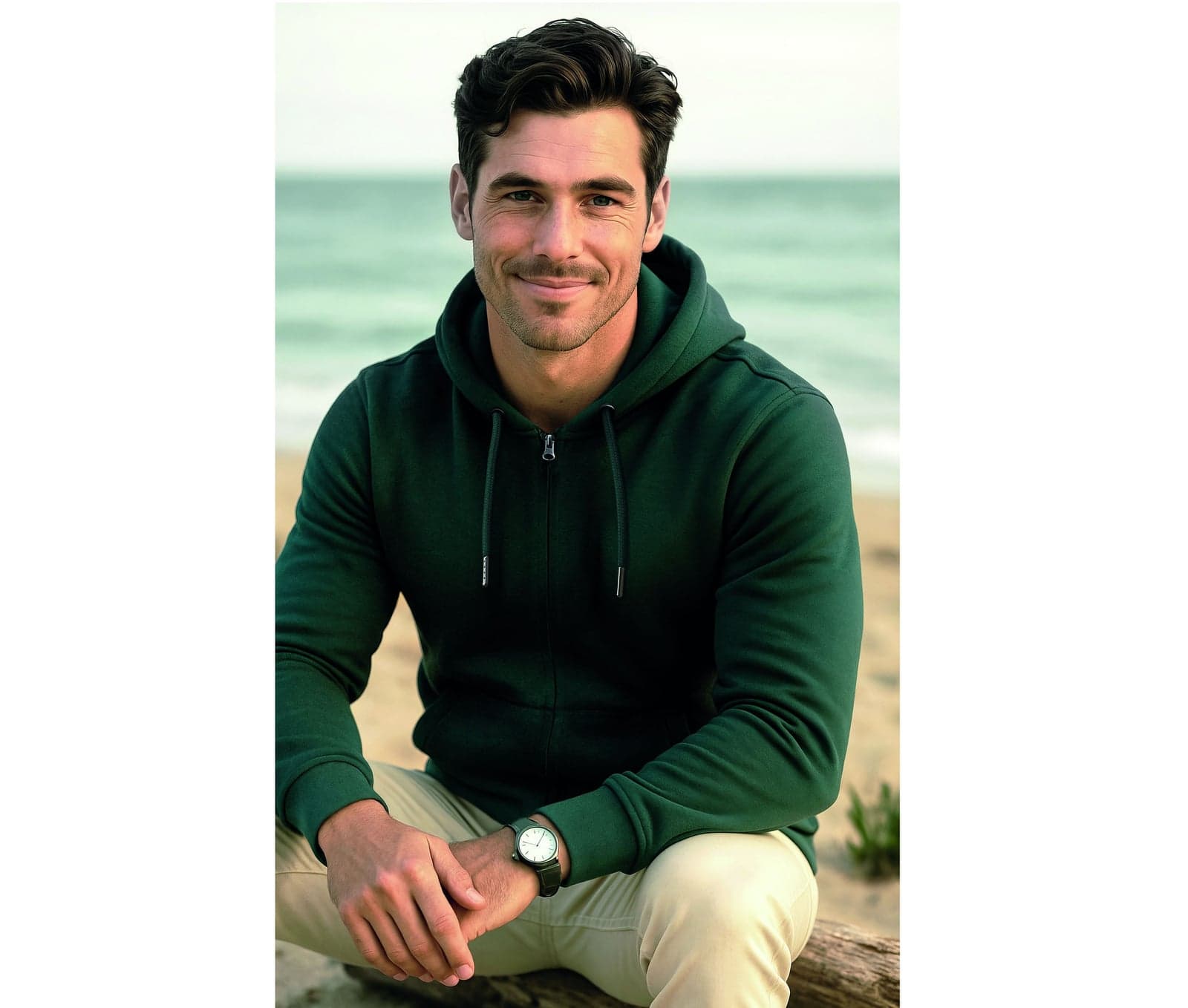 Sweat zippé capuche classique — Stedman