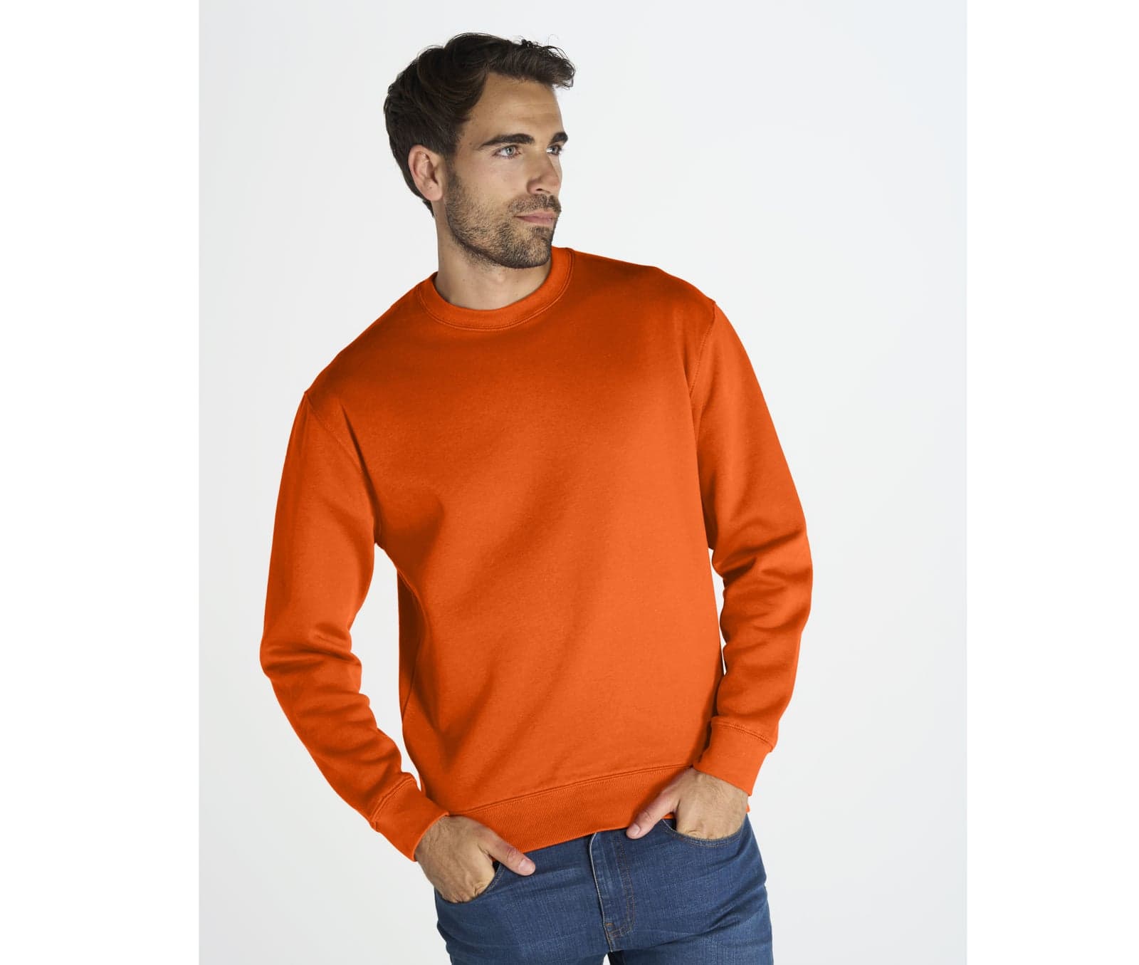 Sweat col rond léger unisexe — JHK