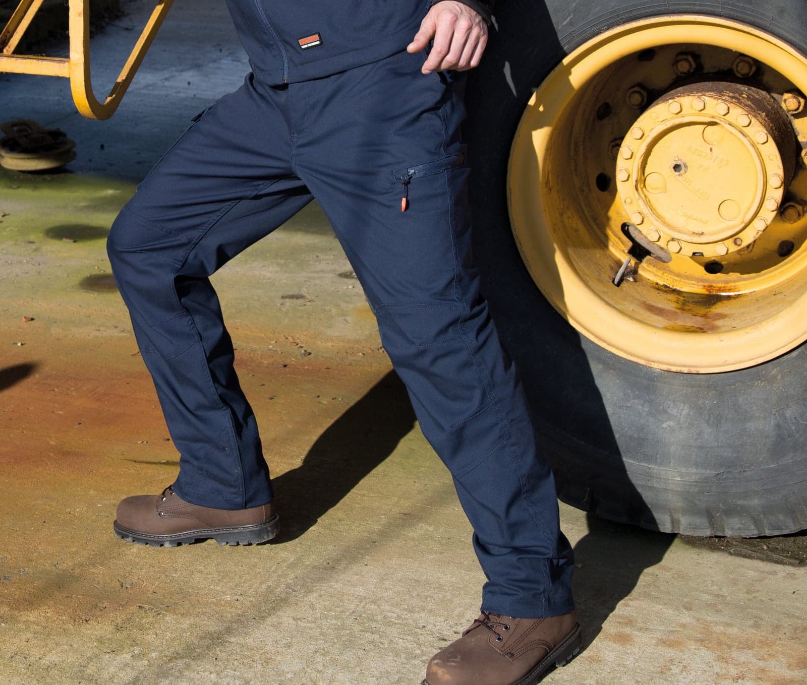 Pantalon de travail stretch taille élastiquée — Result