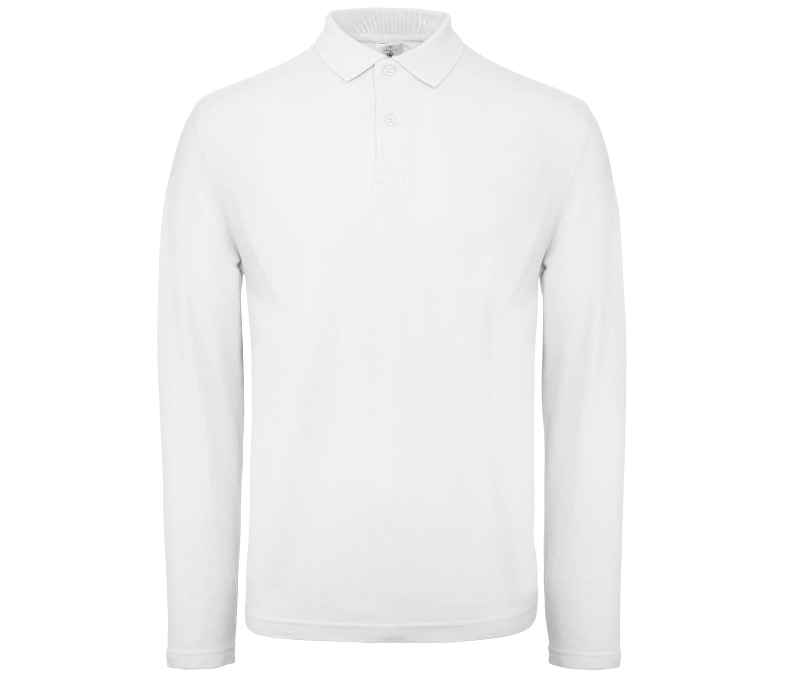 Polo manches longues coton peigné homme — B&C