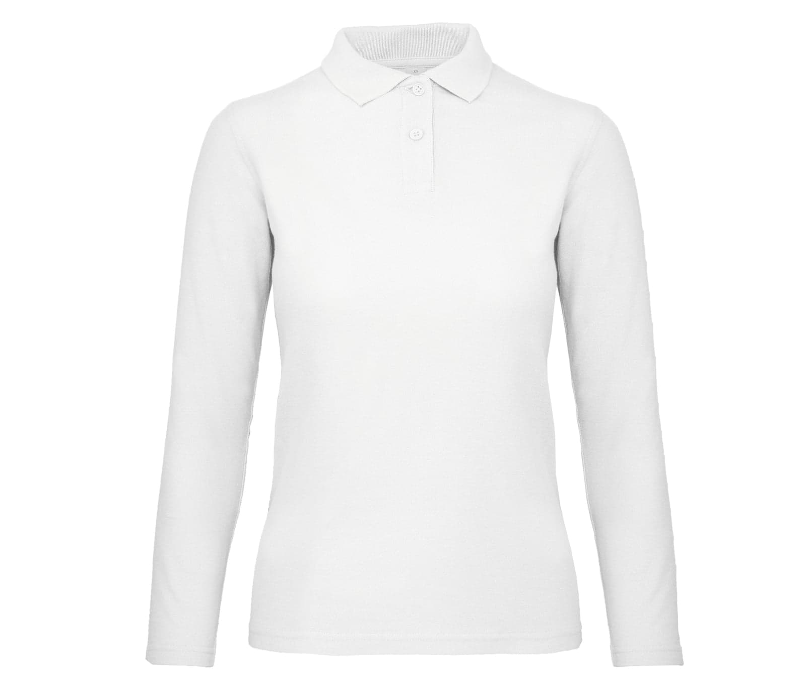 Polo manches longues coton peigné femme — B&C